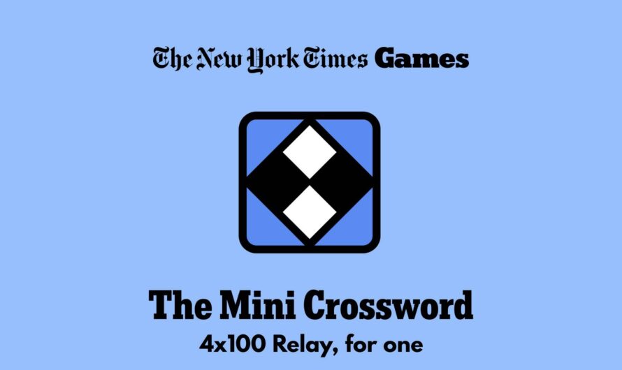 4×100 Relay For One Crossword