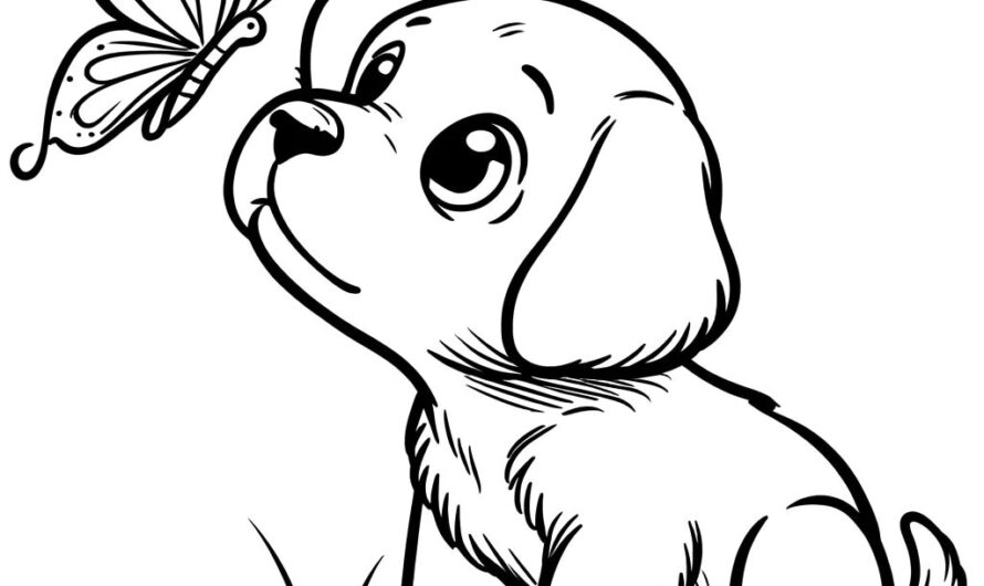 Puppy Coloring Sheets Printable