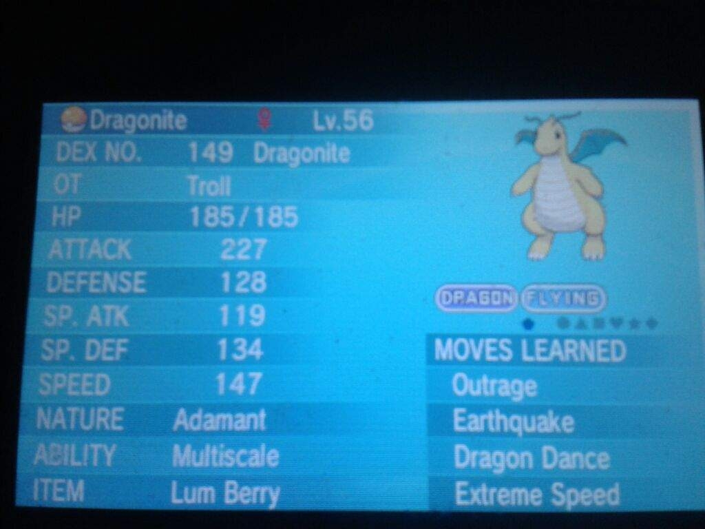 best nature for dragonite