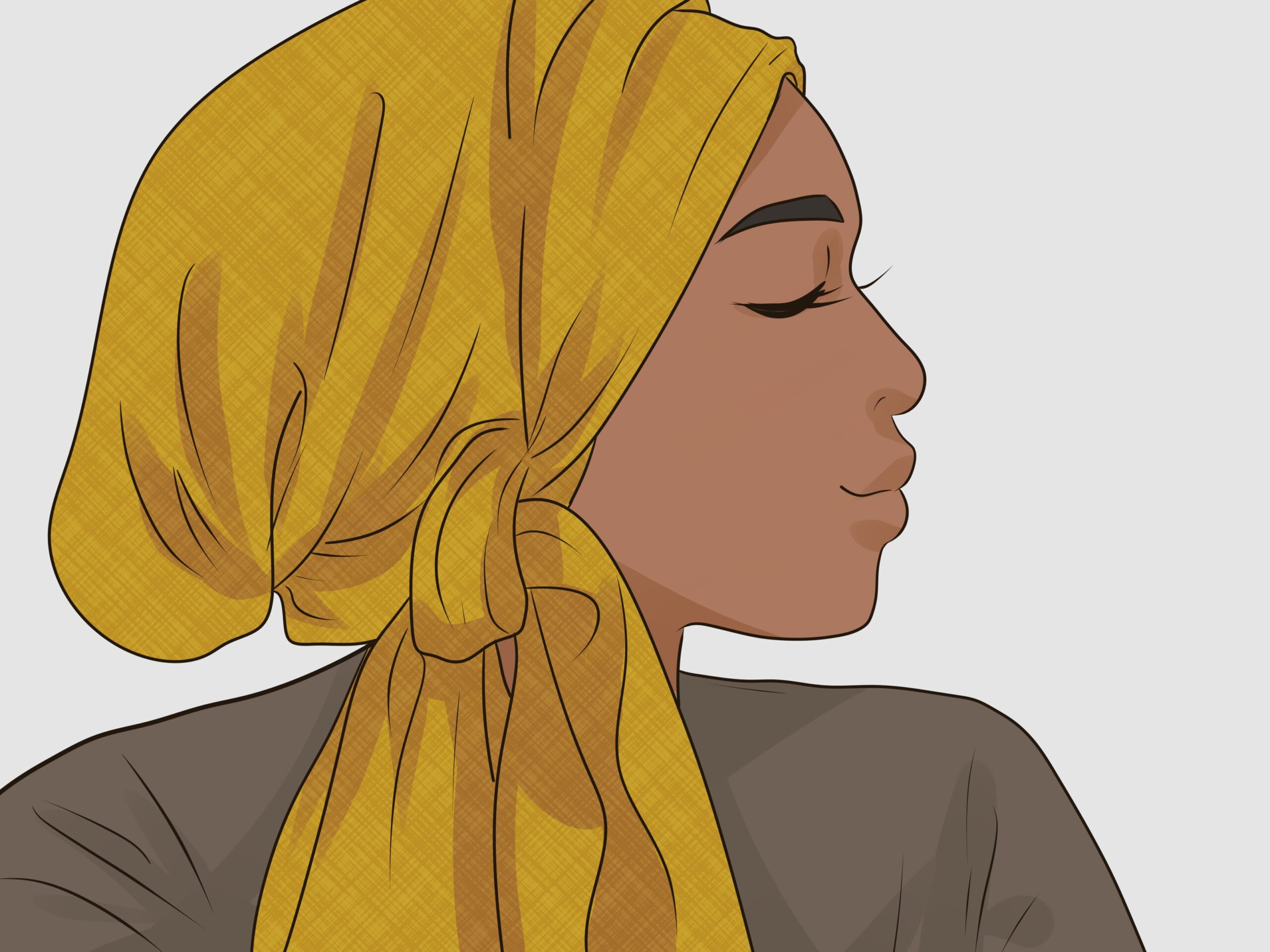 5 Simple Ways To Tie A Rectangle Tichel WikiHow