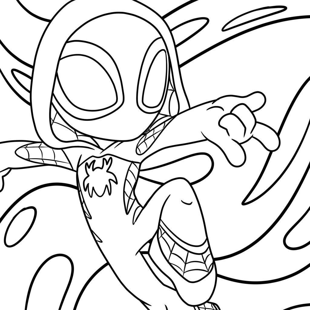 5 Spidey And His Amazing Friends Coloring Pages TheToyZone 5 Spidey And His Amazing Friends Coloring Pages TheToyZone