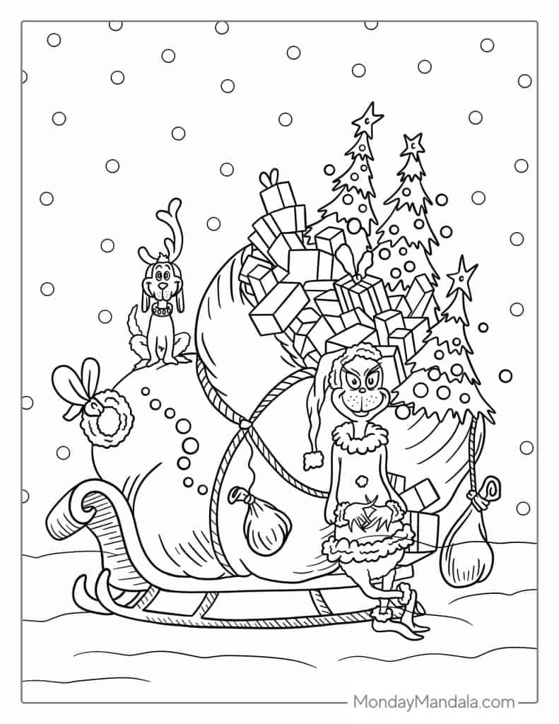 51 Grinch Coloring Pages Free PDF Printables 51 Grinch Coloring Pages Free PDF Printables