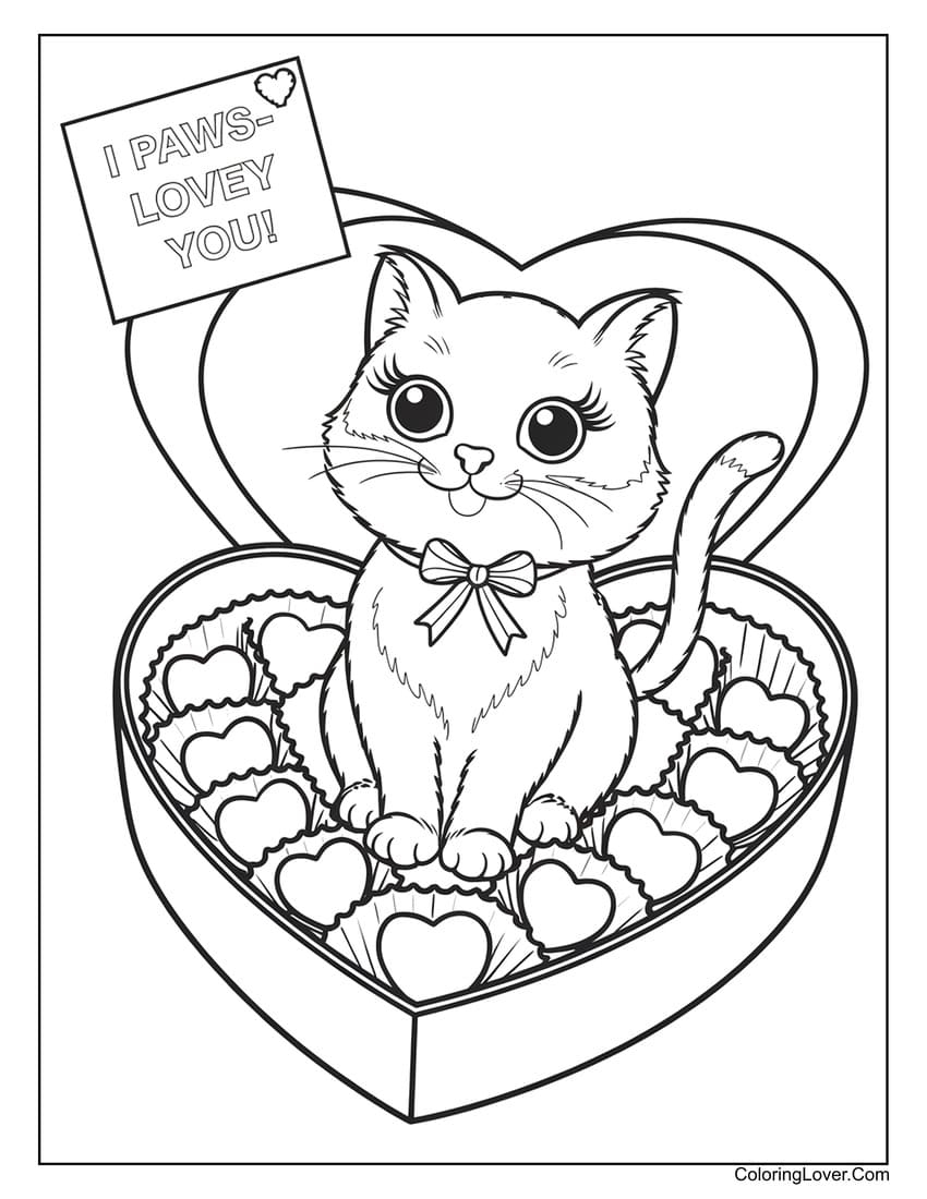 coloring pages of cats printable coloring pages of cats printable