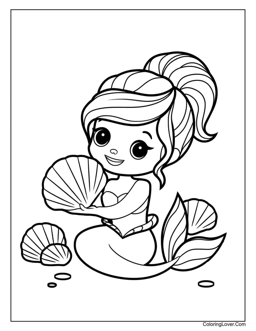57 Mermaid Coloring Pages Free Printables For All Ages