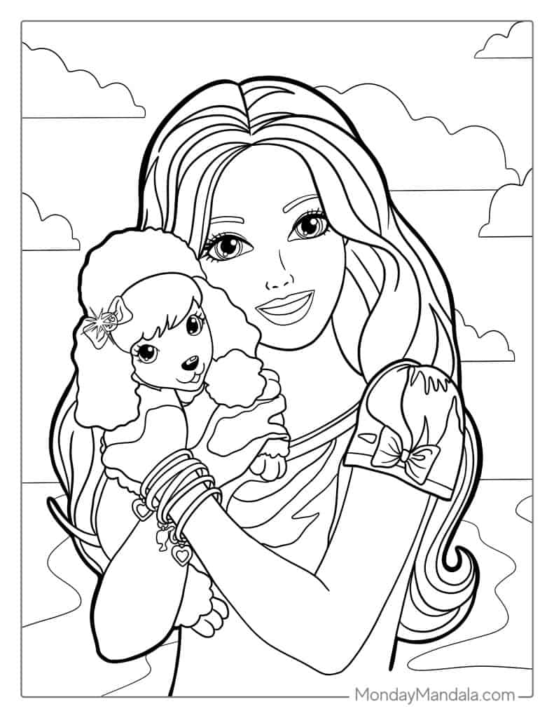 58 Barbie Coloring Pages Free PDF Printables 58 Barbie Coloring Pages Free PDF Printables