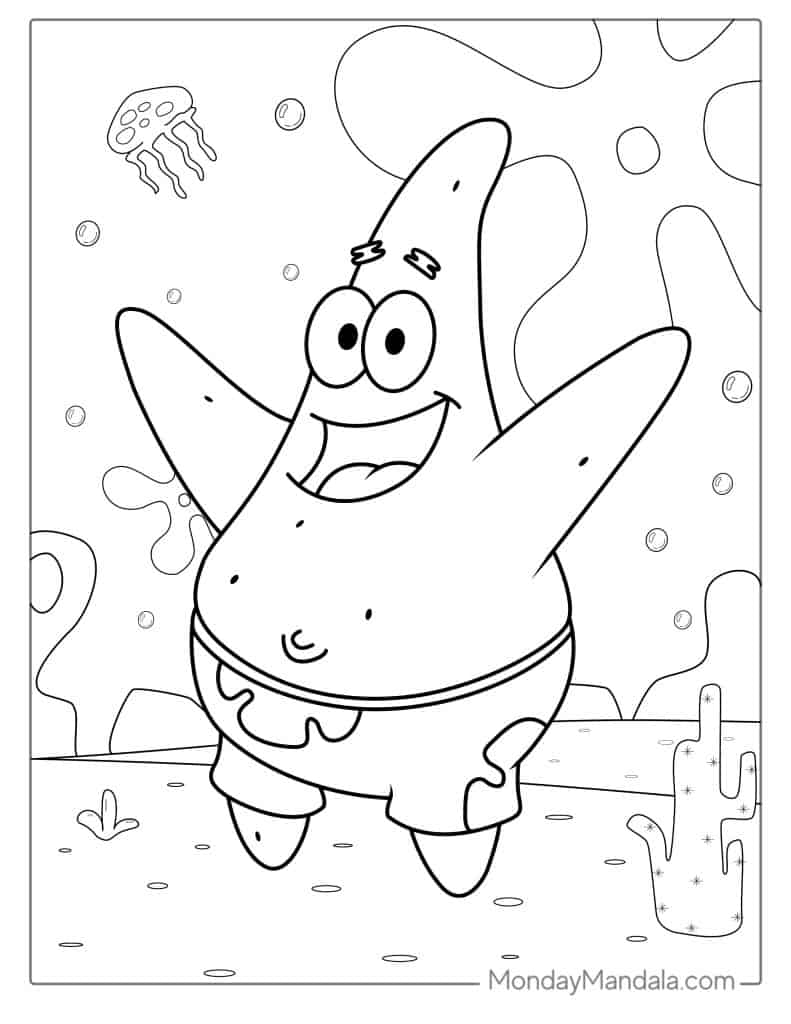 58 SpongeBob Coloring Pages Free PDF Printables 58 SpongeBob Coloring Pages Free PDF Printables