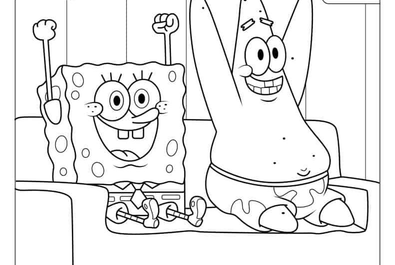 Coloring Pages Of Spongebob