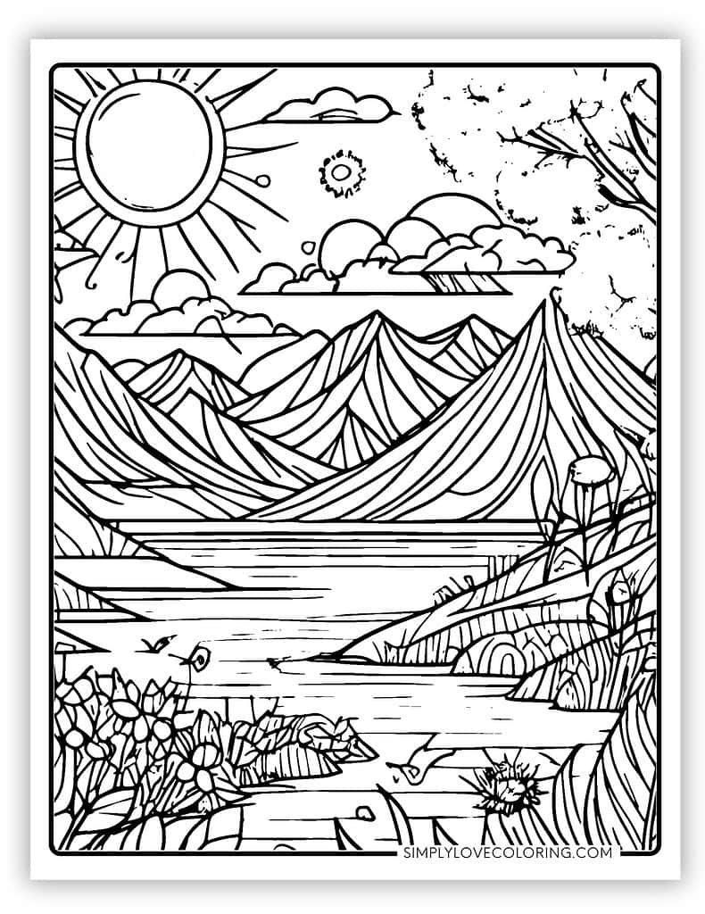 59 Majestic Nature Coloring Pages Free PDF Printables Simply Love Coloring 59 Majestic Nature Coloring Pages Free PDF Printables Simply Love Coloring