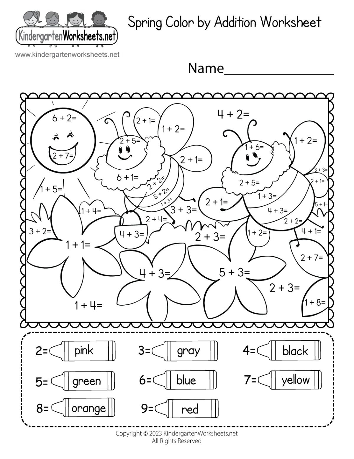 printable worksheets for kindergarten free printable worksheets for kindergarten free