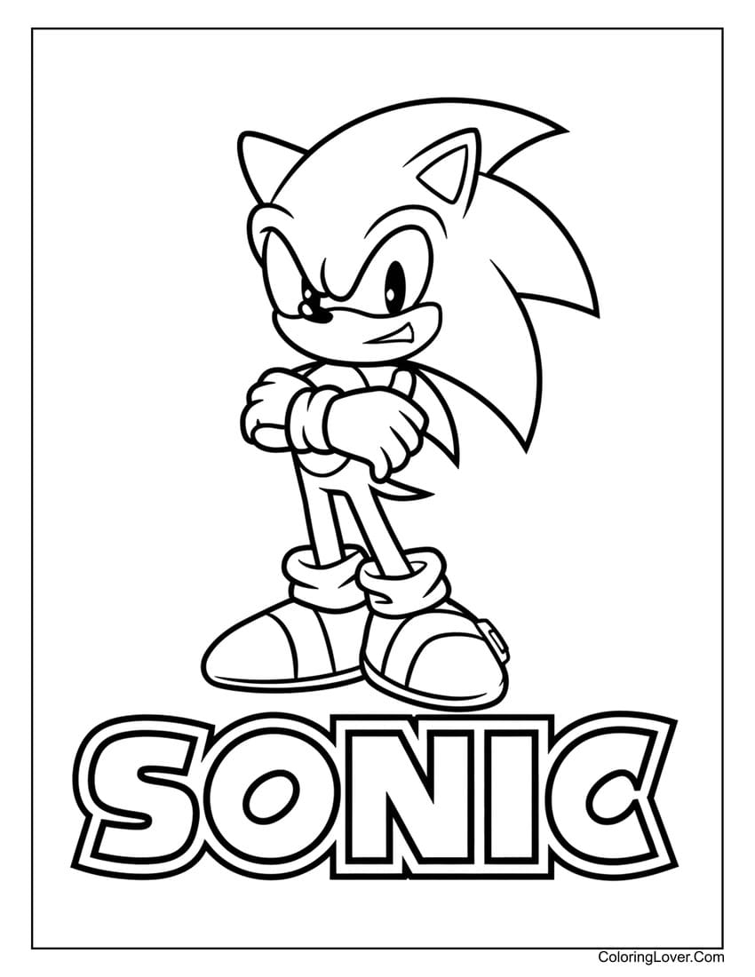 64 Sonic Coloring Pages Free Printables For All Ages 64 Sonic Coloring Pages Free Printables For All Ages