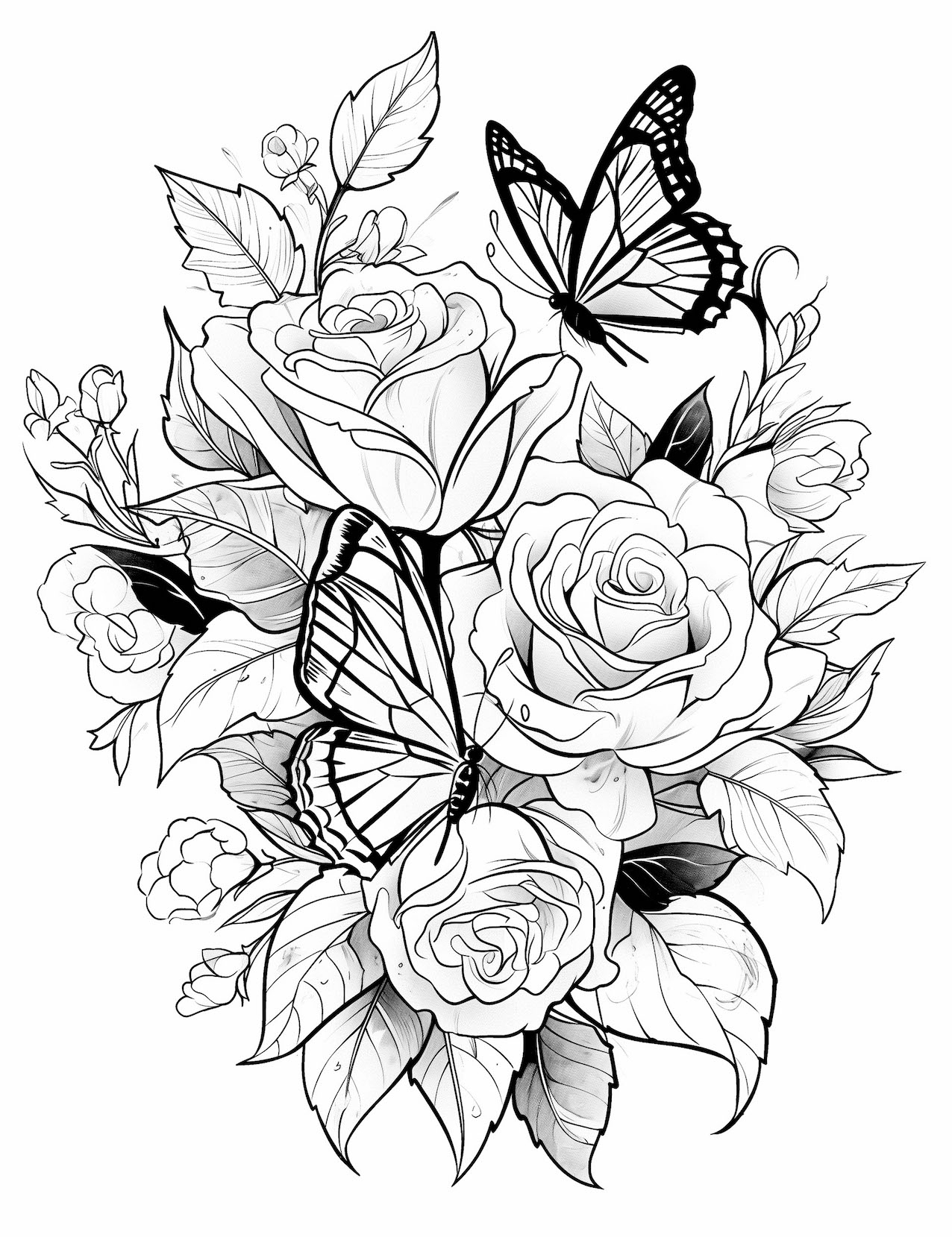 realistic flower coloring pages realistic flower coloring pages