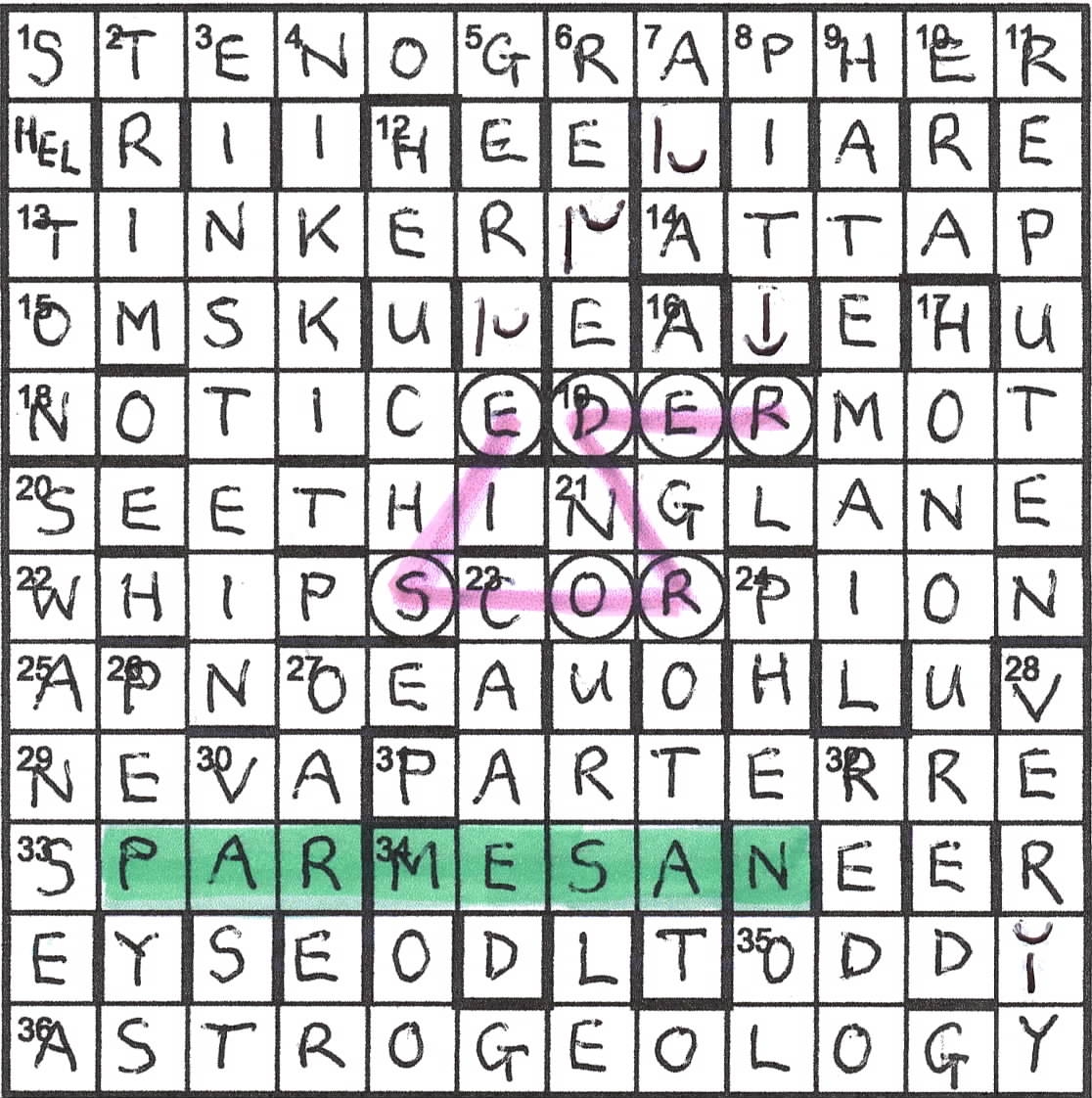 A Crossword By Artix Listen With Others