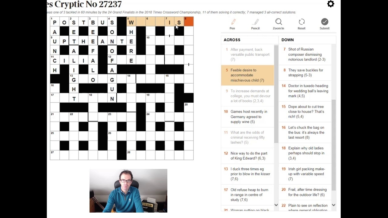 A Crossword For The Ages YouTube A Crossword For The Ages YouTube