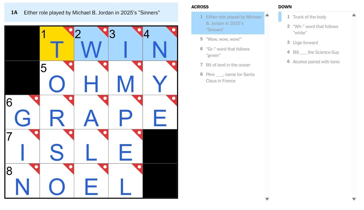 A Science Guy And Spirits NYT Mini Crossword Answers May 21 2025 A Science Guy And Spirits NYT Mini Crossword Answers May 21 2025