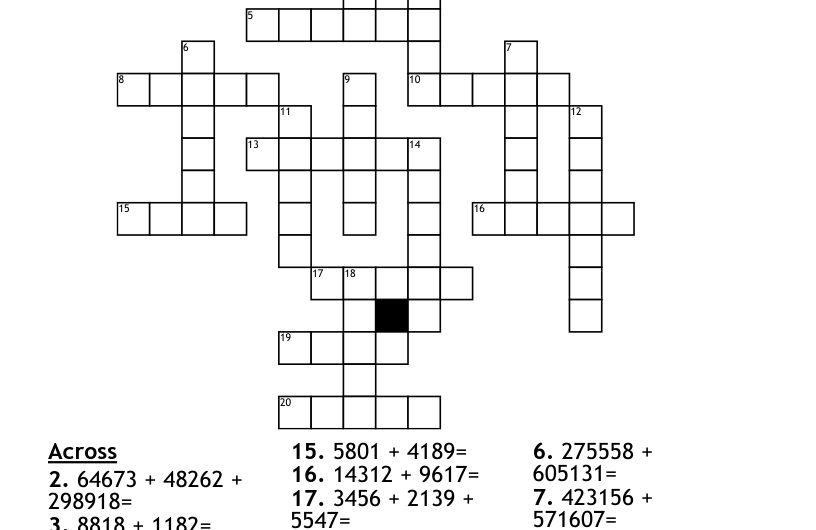 In Addition Crossword Clue