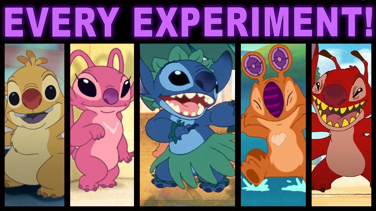 All 633 Experiments In Lilo Stitch Explained Leroy Zero Angel YouTube All 633 Experiments In Lilo Stitch Explained Leroy Zero Angel YouTube