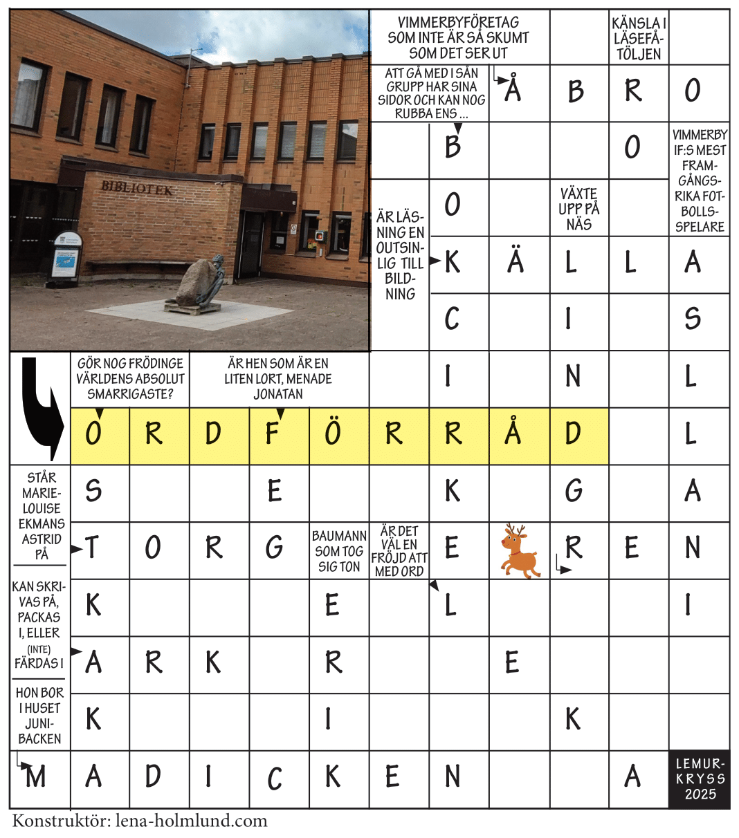 All About Crosswords Vimmerby Tourist Office All About Crosswords Vimmerby Tourist Office