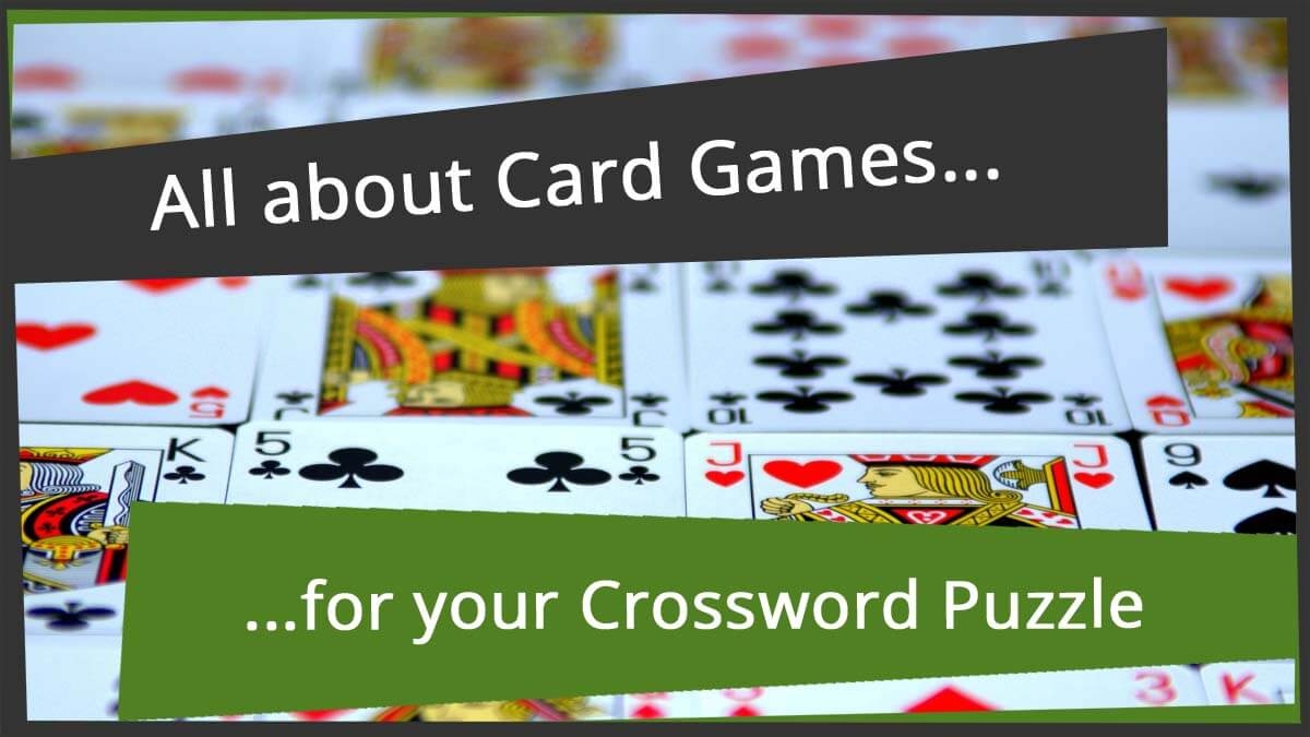 All Answers To The Crossword Clue Card Game In A Crossword Puzzle All Answers To The Crossword Clue Card Game In A Crossword Puzzle