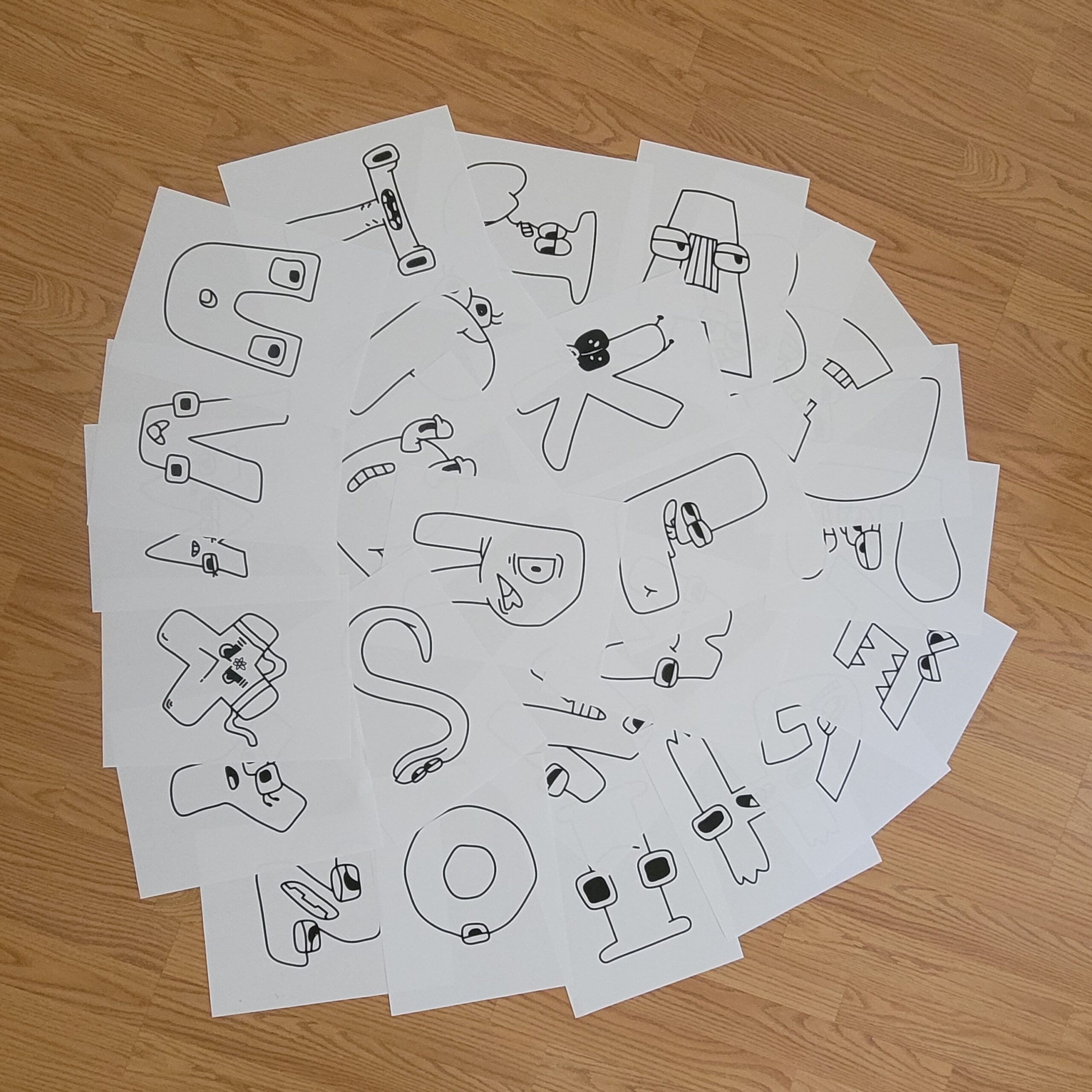 alphabet lore coloring pages alphabet lore coloring pages