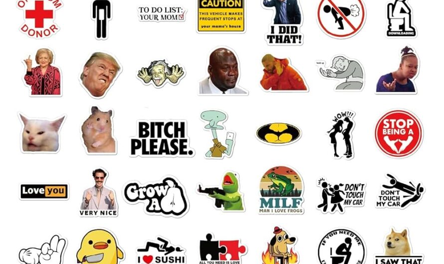 Funny Stickers For Adults