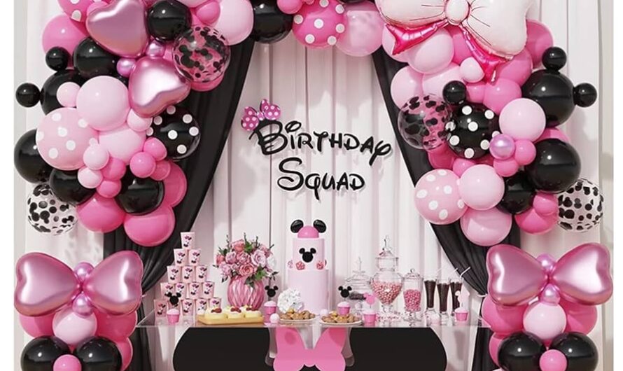 Minnie Mouse Birthday Party Set