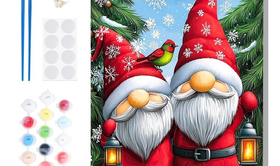 Xmas Paint By Numbers