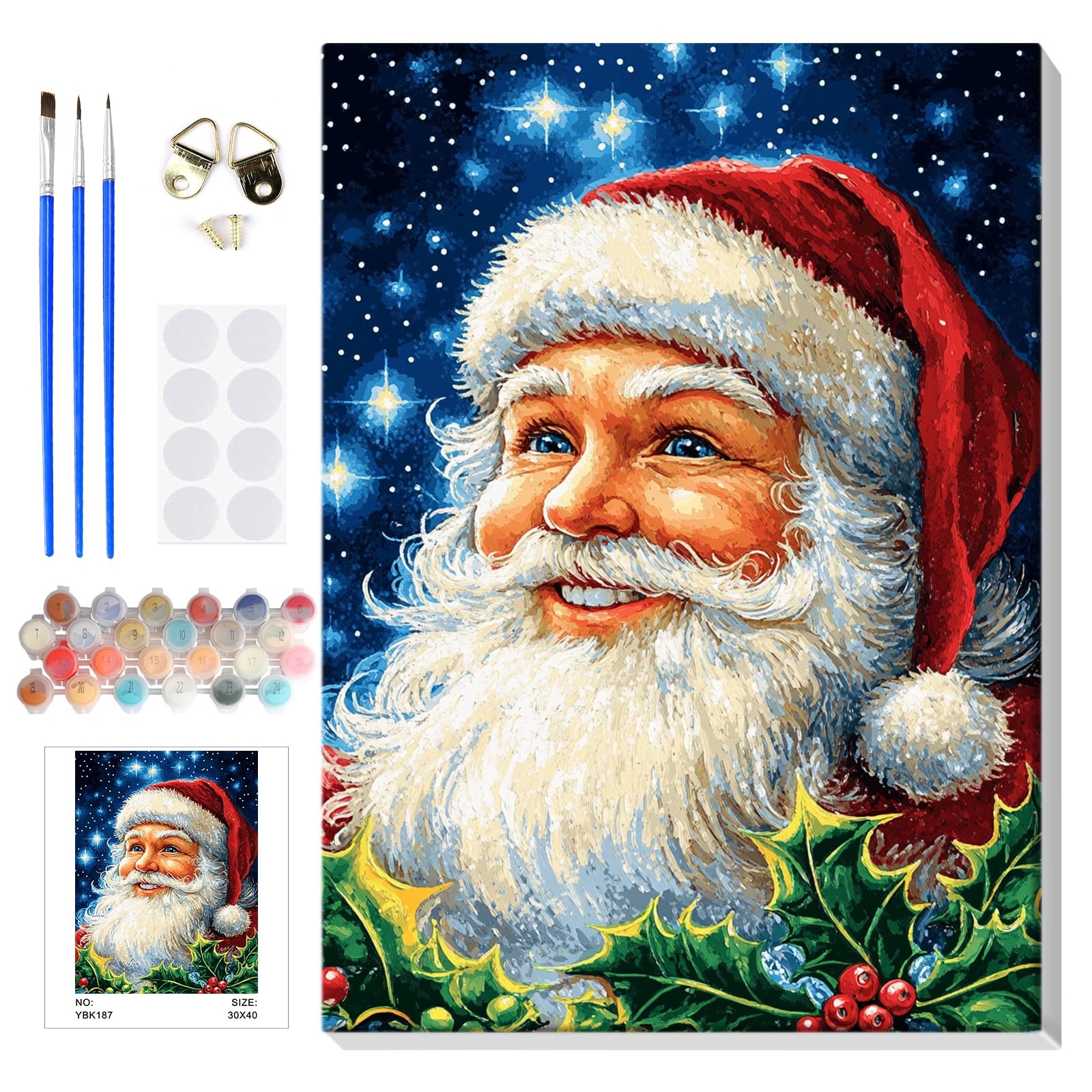 Amazon Christmas Santa Claus Paint By Numbers Kits For Adults Beginners On Framed Canvas DIY Adults Paint By Numbers Kits Color By Number Acrylic Easy Painting Number Kit Arts And Crafts 12x16inch Amazon Christmas Santa Claus Paint By Numbers Kits For Adults Beginners On Framed Canvas DIY Adults Paint By Numbers Kits Color By Number Acrylic Easy Painting Number Kit Arts And Crafts 12x16inch