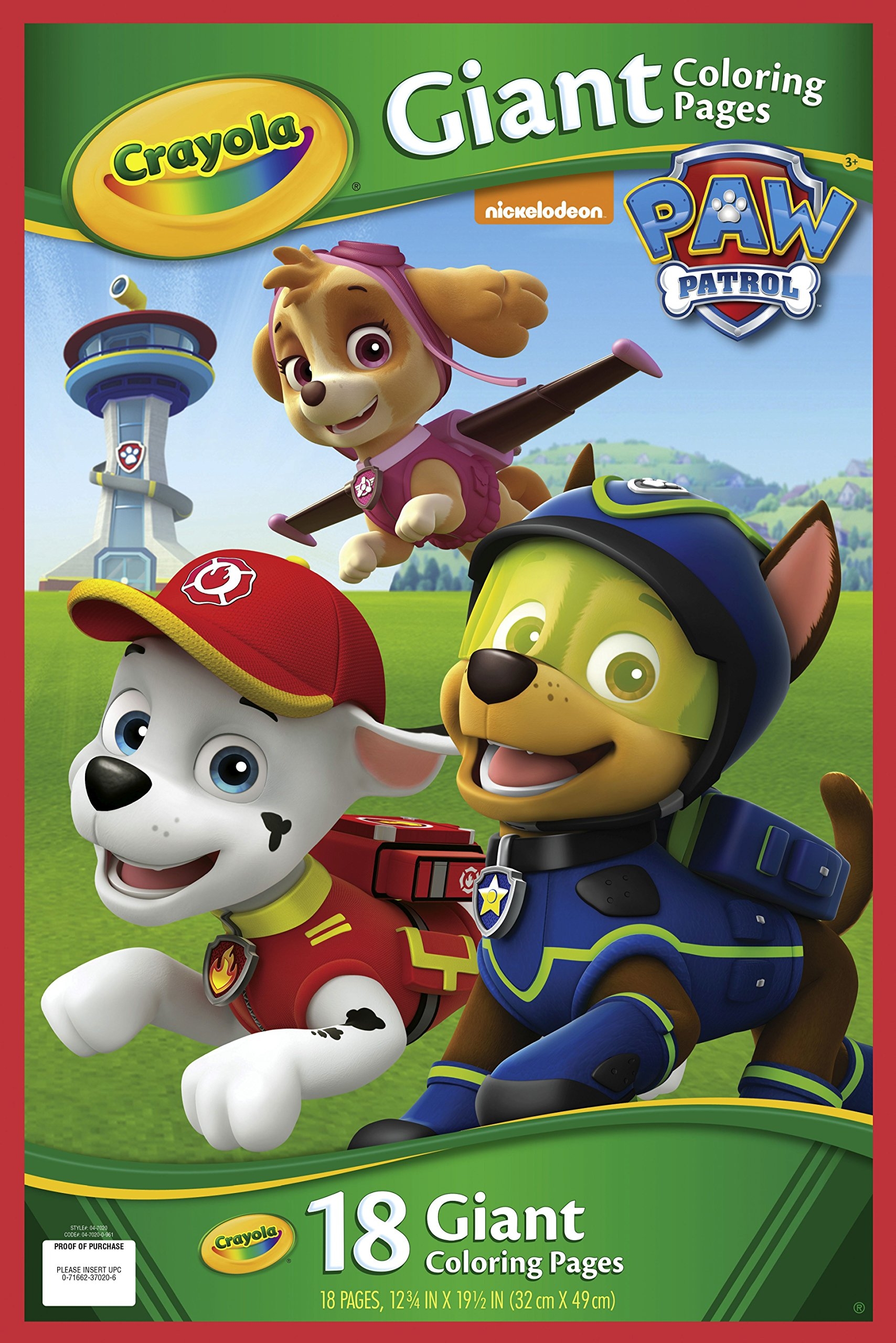 Amazon Crayola Paw Patrol Giant Coloring Pages Toys Games Amazon Crayola Paw Patrol Giant Coloring Pages Toys Games