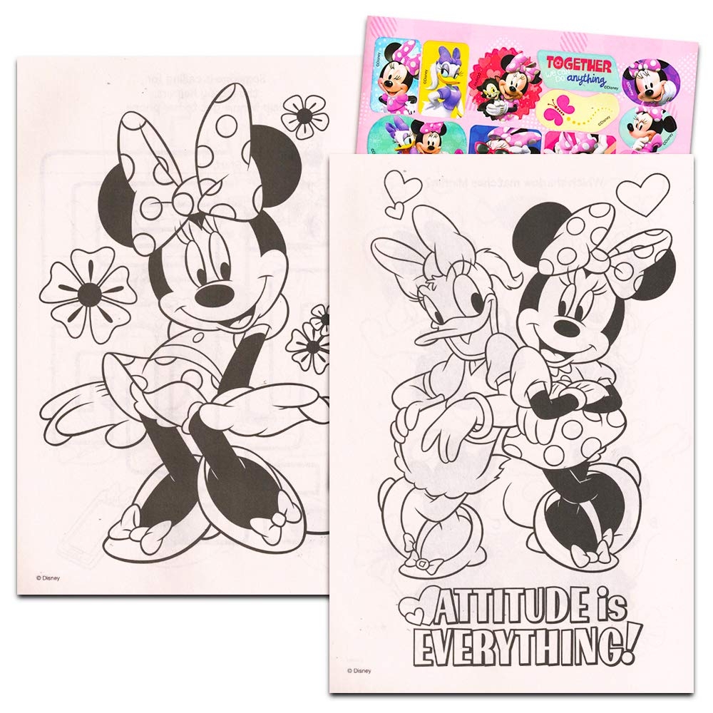 Amazon Disney Minnie Mouse Coloring Book It s All About Minnie Toys Games Amazon Disney Minnie Mouse Coloring Book It s All About Minnie Toys Games