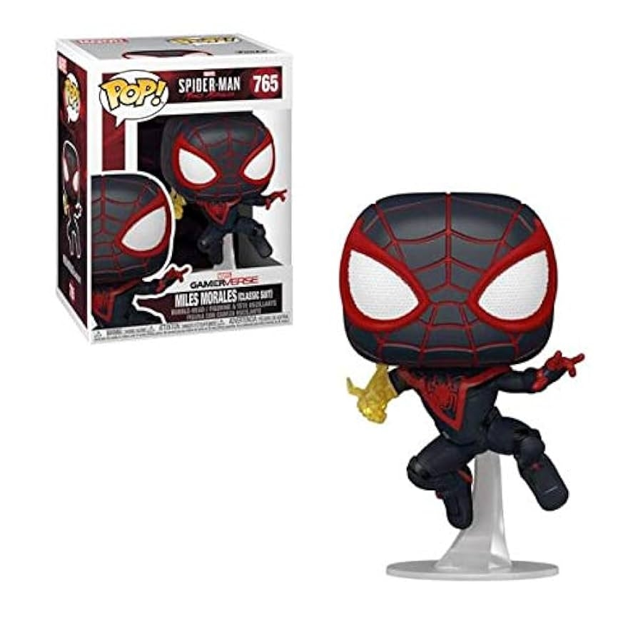 Amazon FUNKO POP GAMES Marvel s Spider Man Miles Morales Styles May Vary Toys Games