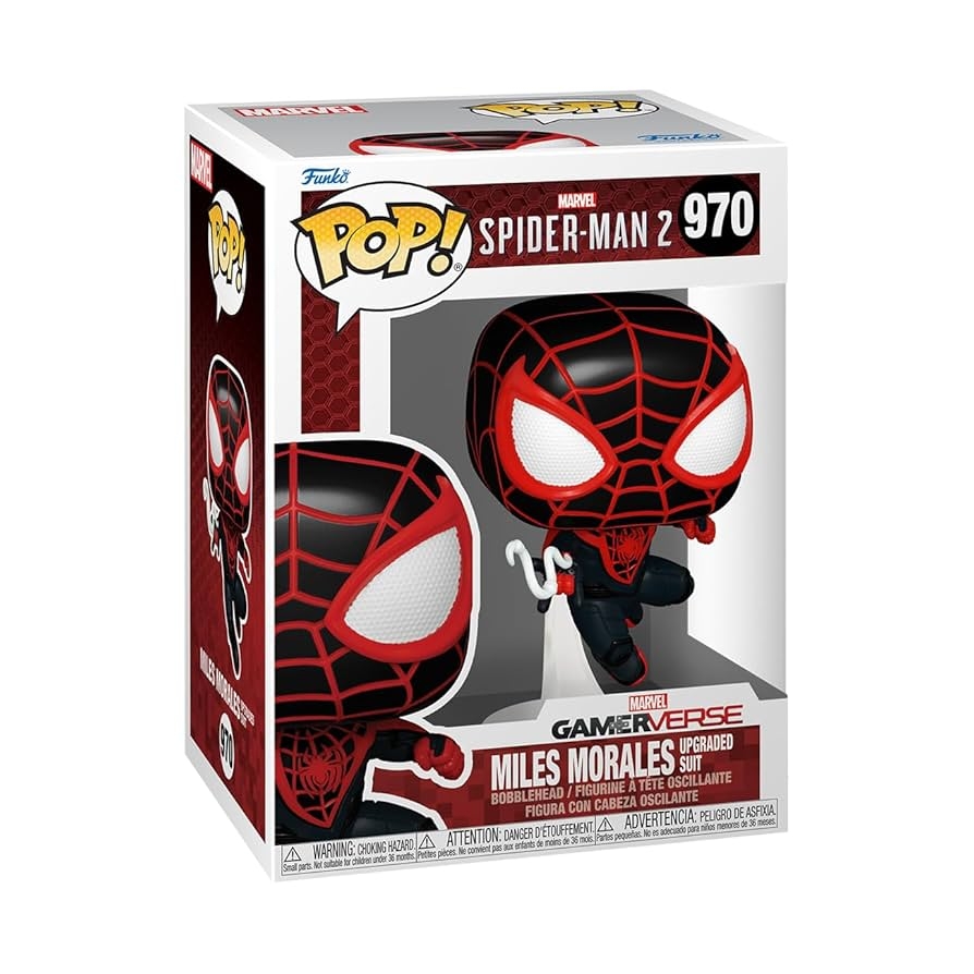 Amazon Funko POP Games Spider Man 2 Miles Morales Spider Man Collectable Vinyl Figure Gift Idea Official Merchandise For Kids Adults Video Games Fans Model Figure Amazon Funko POP Games Spider Man 2 Miles Morales Spider Man Collectable Vinyl Figure Gift Idea Official Merchandise For Kids Adults Video Games Fans Model Figure