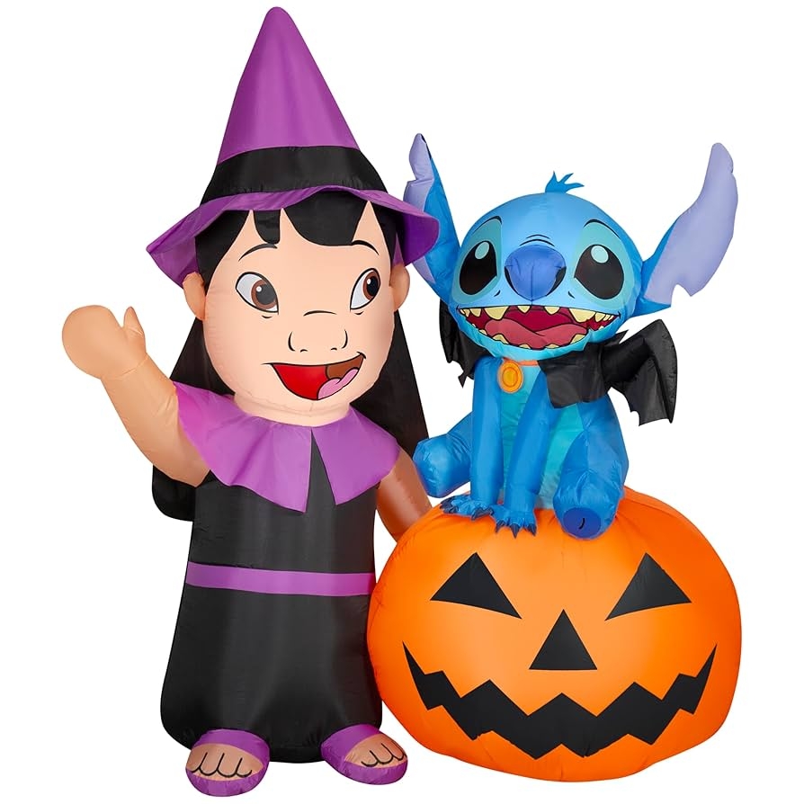 Amazon Gemmy Halloween Inflatable Lilo Stitch 6 Ft Tall Patio Lawn Garden Amazon Gemmy Halloween Inflatable Lilo Stitch 6 Ft Tall Patio Lawn Garden