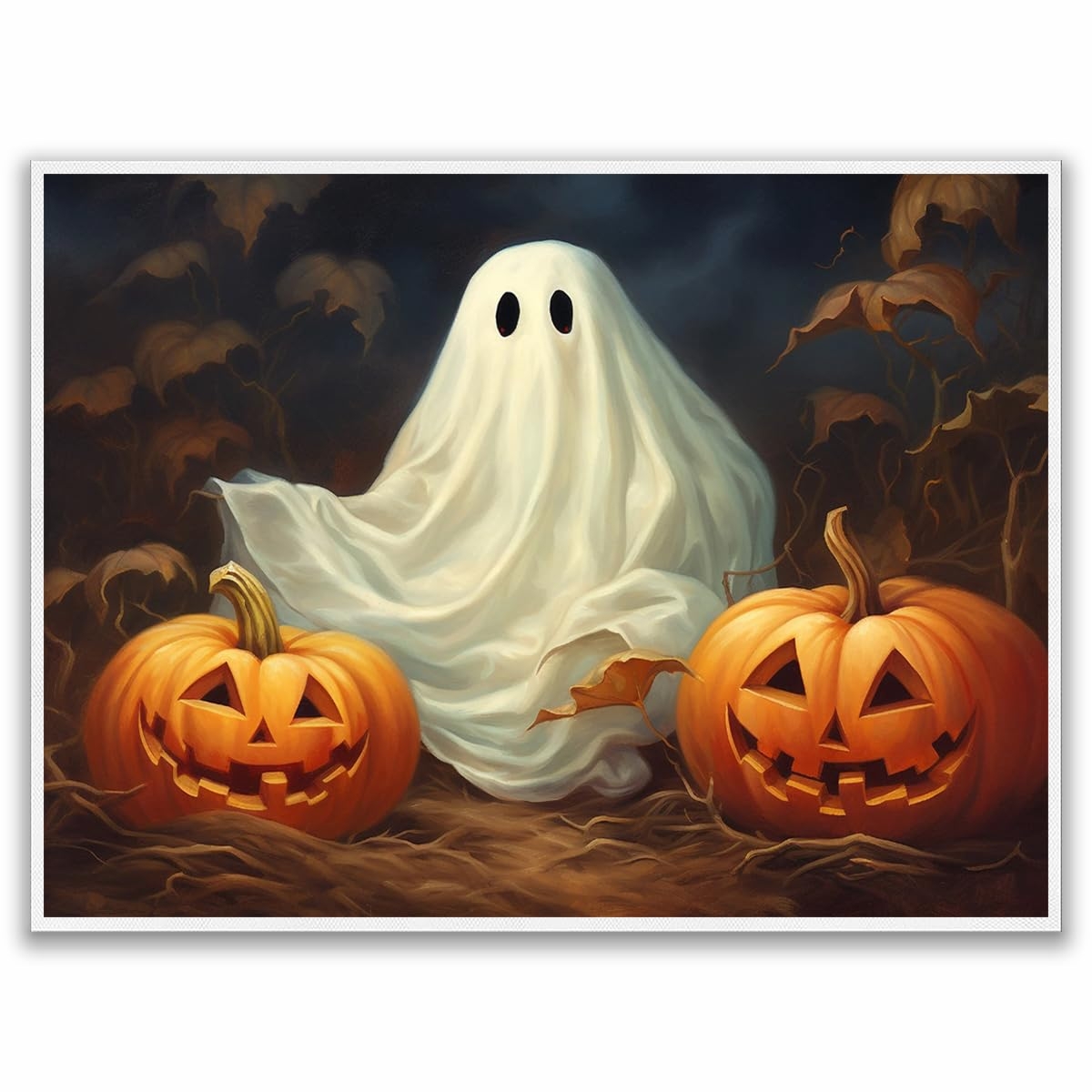 Amazon Ghost And Jack O Lanterns Wall Art Halloween Decor Gothic Art Dark Academia Haunting Ghost Vintage Oil Painting Pumpkin Ghost Painting 16x24 Unframed Posters Prints Amazon Ghost And Jack O Lanterns Wall Art Halloween Decor Gothic Art Dark Academia Haunting Ghost Vintage Oil Painting Pumpkin Ghost Painting 16x24 Unframed Posters Prints