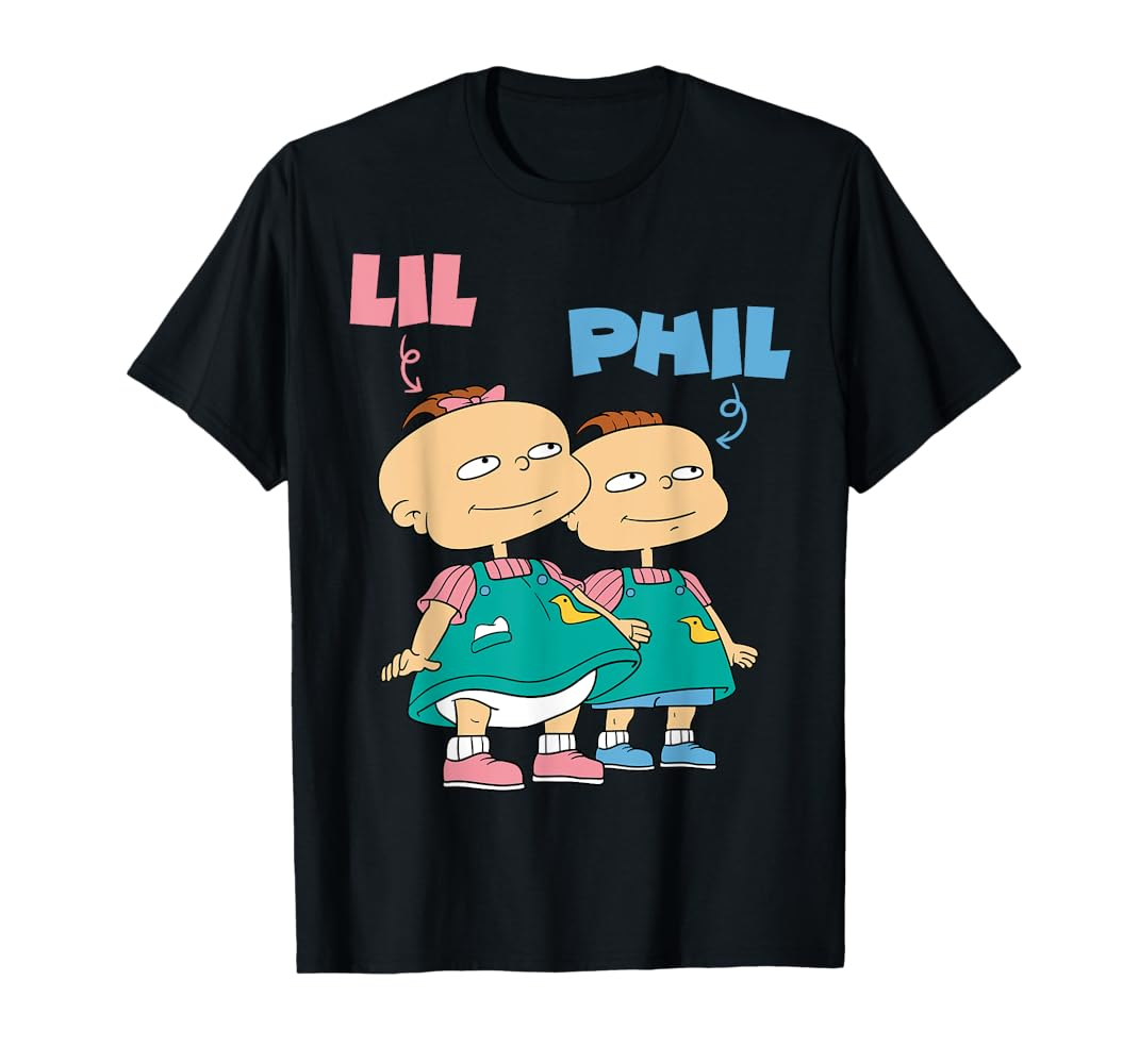 Amazon Mademark X Rugrats Lil And Phil The Deville s Twins Rugrats T Shirt Clothing Shoes Jewelry Amazon Mademark X Rugrats Lil And Phil The Deville s Twins Rugrats T Shirt Clothing Shoes Jewelry