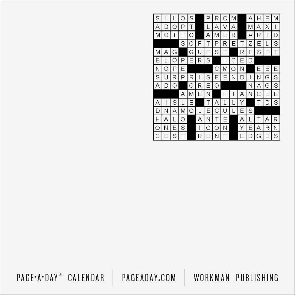 Amazon Mensa 10 Minute Crossword Puzzles Page A Day Calendar 2025 9781523525096 Newman Stanley Workman Calendars Libros Amazon Mensa 10 Minute Crossword Puzzles Page A Day Calendar 2025 9781523525096 Newman Stanley Workman Calendars Libros
