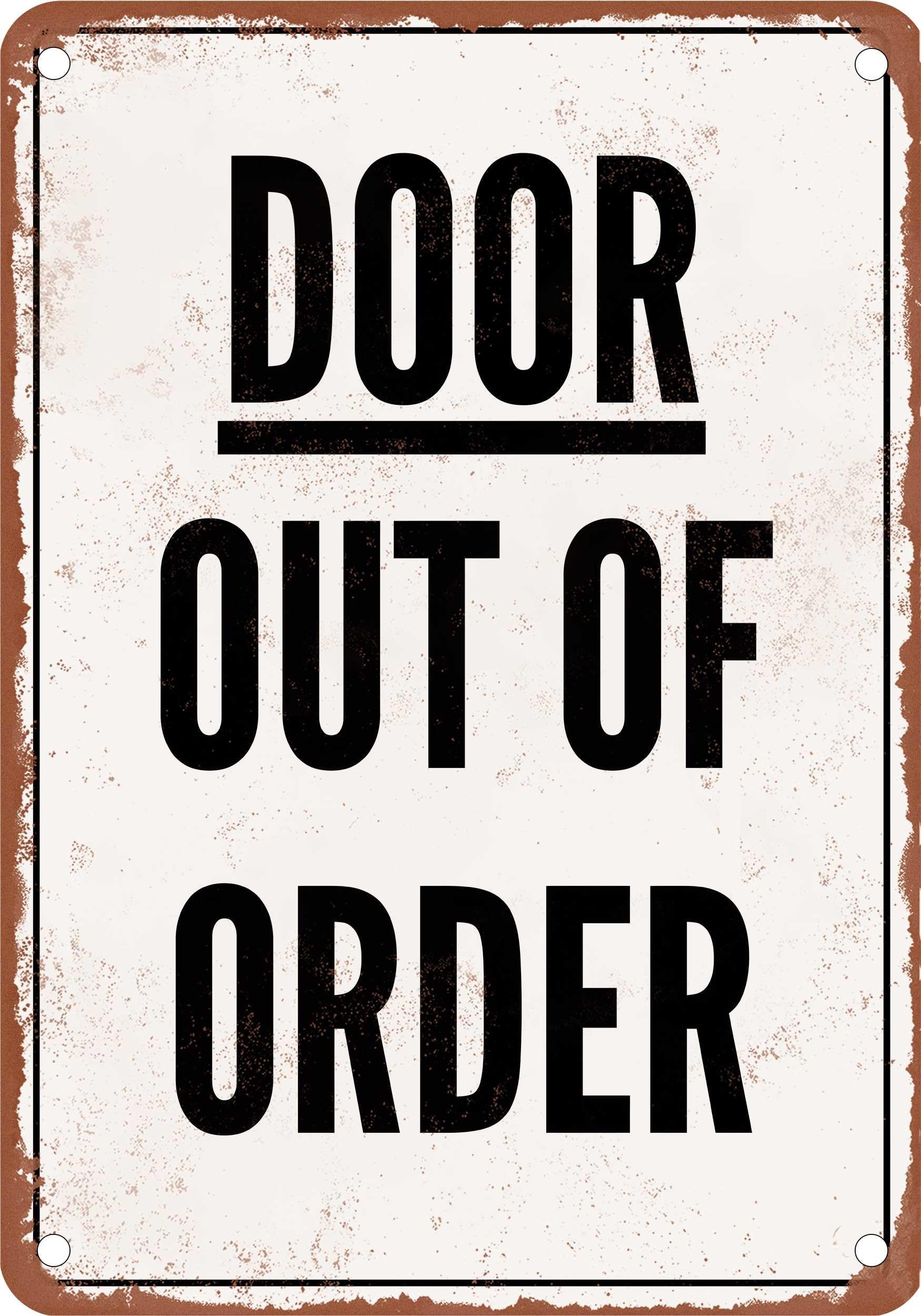 out of order sign out of order sign