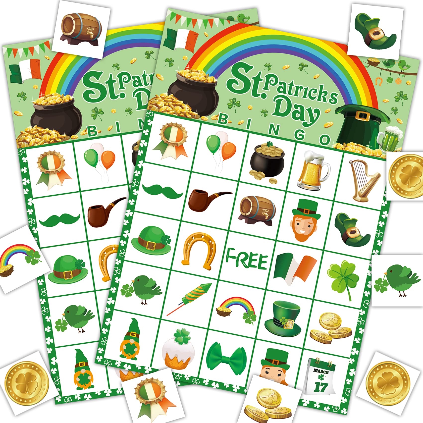 Amazon MISS FANTASY St Patricks Day Bingo St Patricks Day Games For Kids Activity For Kids 24 Players St Patricks Bingo Card For Adults Kids St Patricks Day Party School Classroom Family Activities Amazon MISS FANTASY St Patricks Day Bingo St Patricks Day Games For Kids Activity For Kids 24 Players St Patricks Bingo Card For Adults Kids St Patricks Day Party School Classroom Family Activities