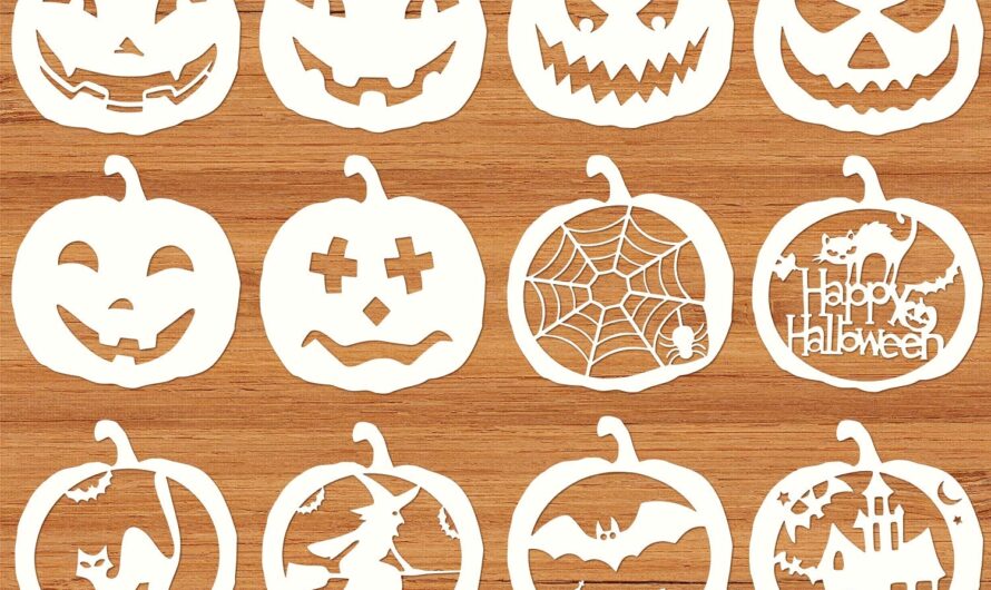 Halloween Jack O Lantern Stencil