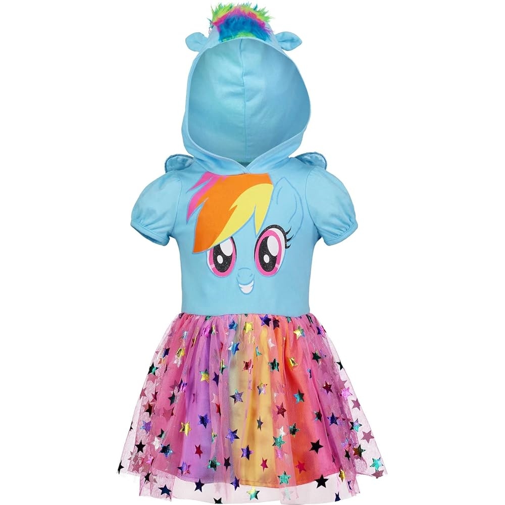 Amazon My Little Pony Rainbow Dash Infant Baby Girls Cosplay Tulle Dress 18 24 Months Clothing Shoes Jewelry