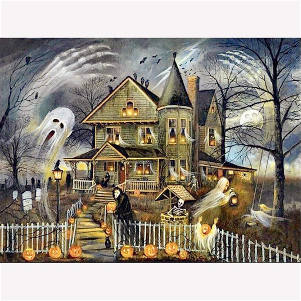 Amazon Paintworks Paint By Number Happy Halloween Amazon Paintworks Paint By Number Happy Halloween