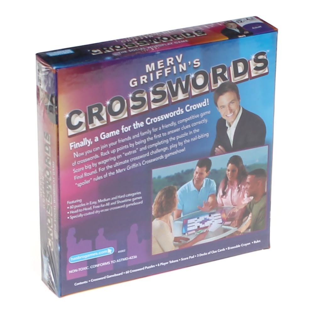 Amazon Parker Brothers MERV Griffins Crosswords Board Game Toys Games Amazon Parker Brothers MERV Griffins Crosswords Board Game Toys Games