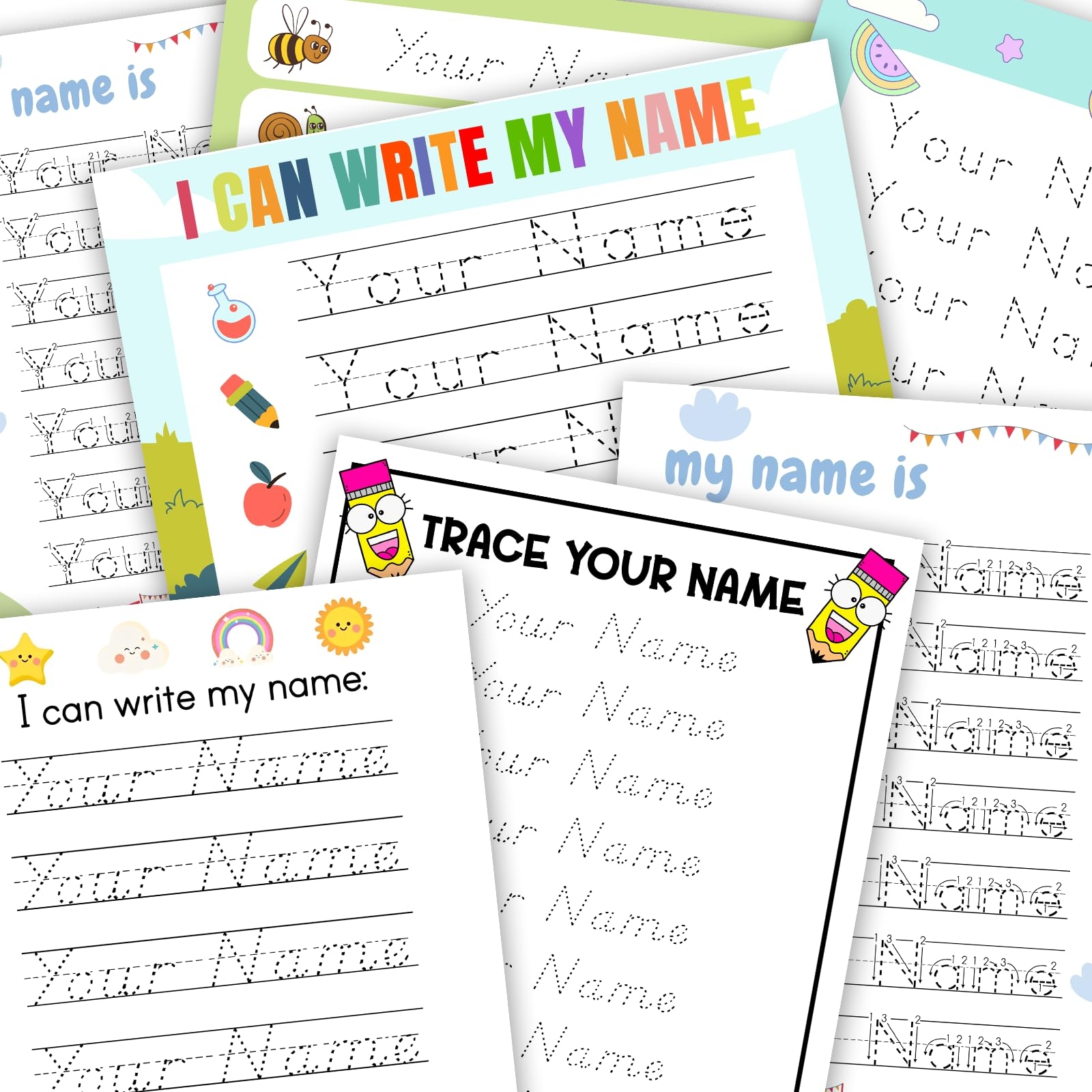 Amazon Personalized Name Writing Practice Cusotm Name Tracing Sheet A4 Size Paper Handwriting Practice For Preschool Amazon Personalized Name Writing Practice Cusotm Name Tracing Sheet A4 Size Paper Handwriting Practice For Preschool