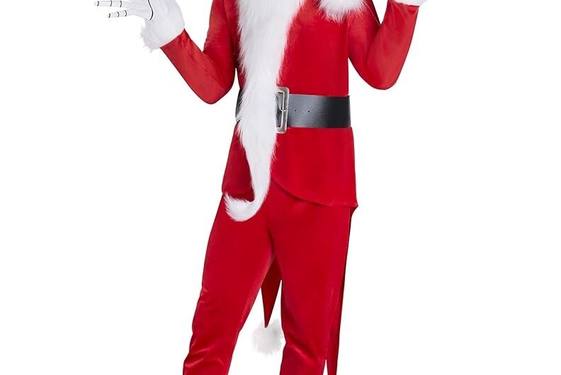 Jack Skellington Santa Costume