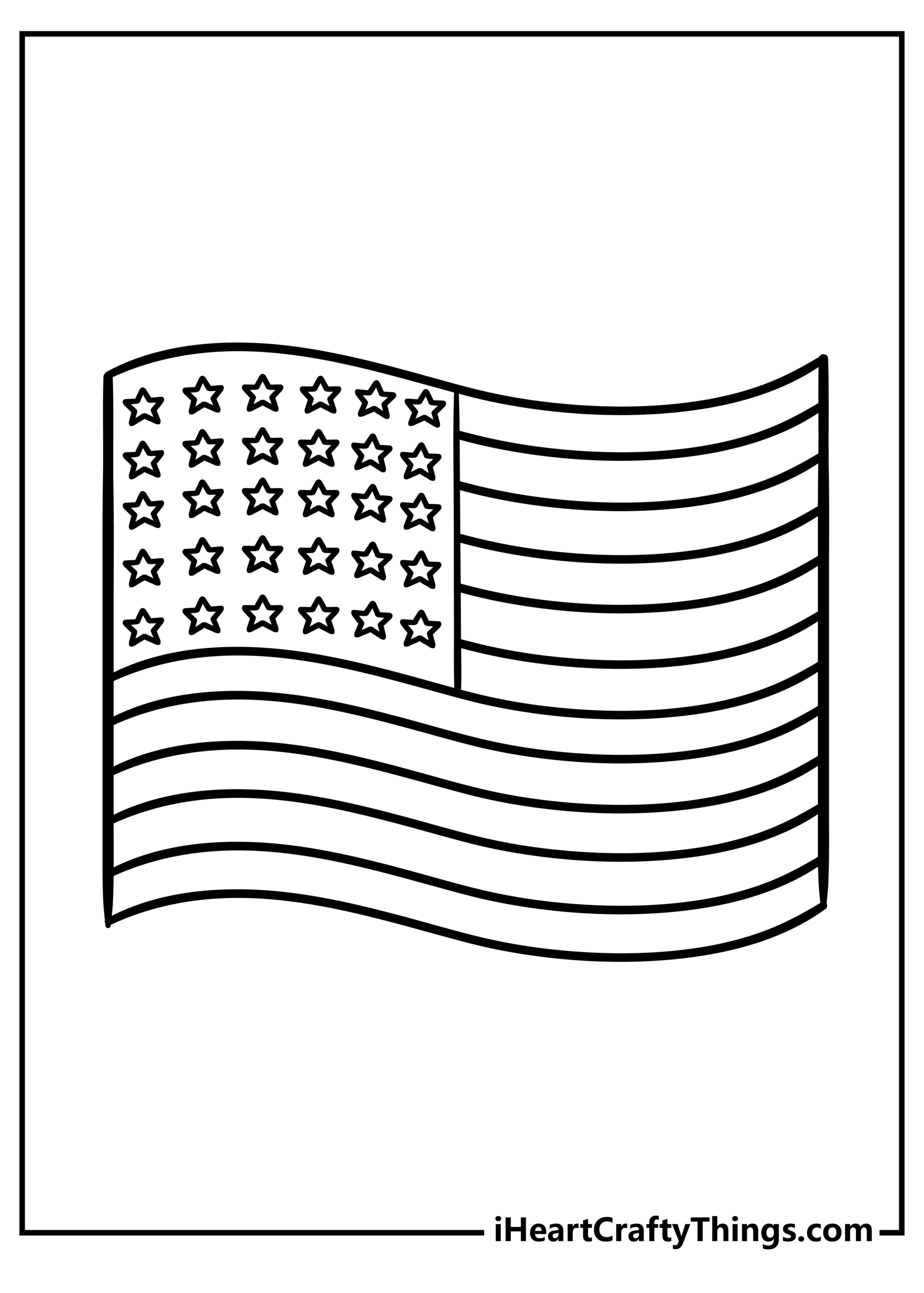 American Flag Coloring Pages 100 Free Printables 