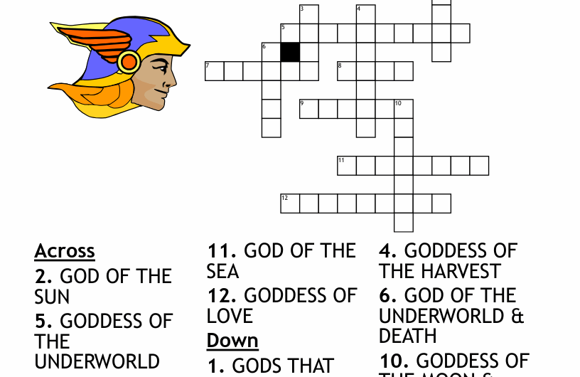 Greek God Of Love Crossword Clue
