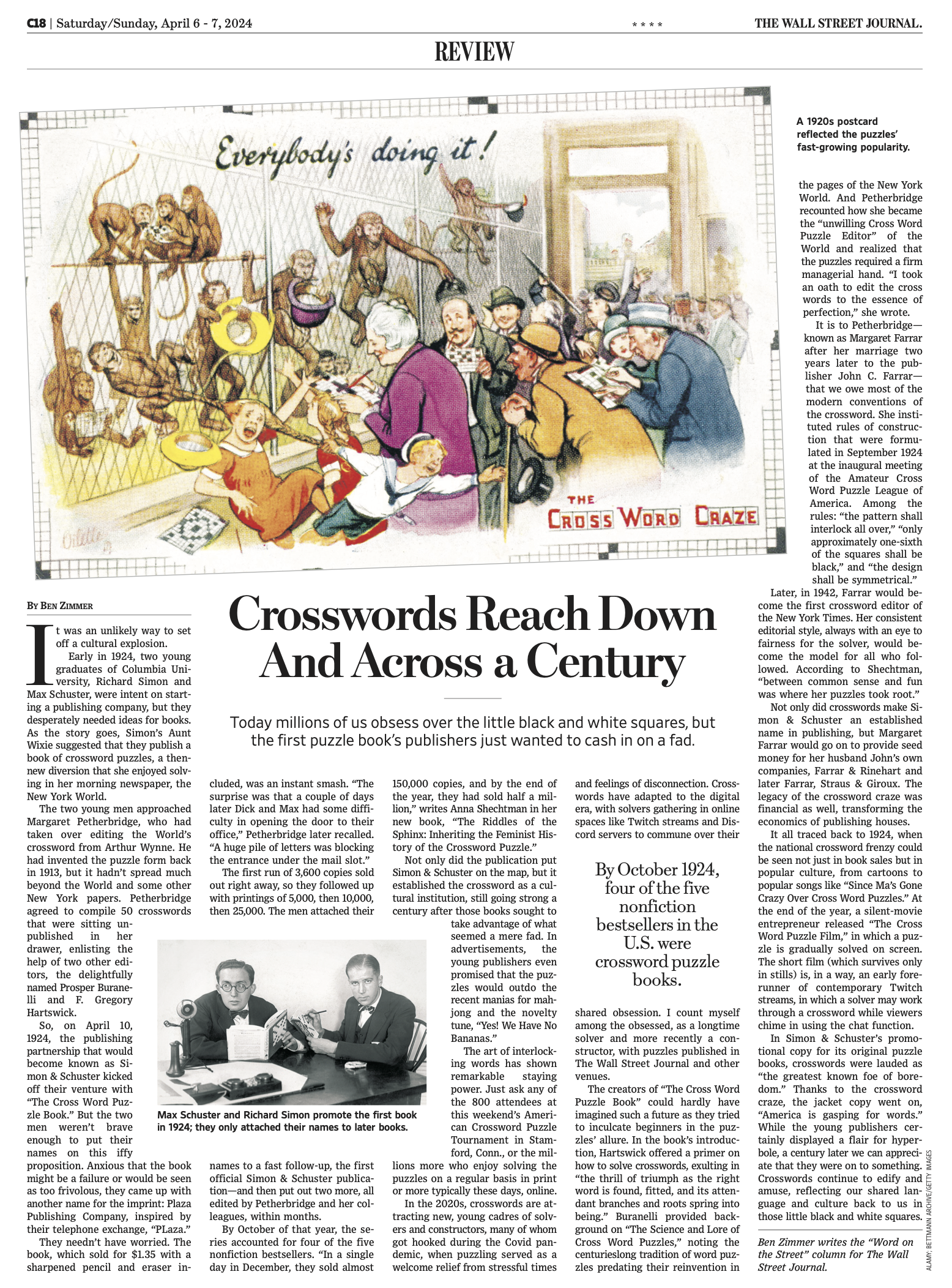 April 10 1924 The Craze Begins April 10 1924 The Craze Begins