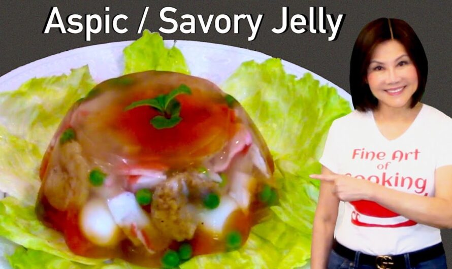 Savory Jelly Crossword Clue