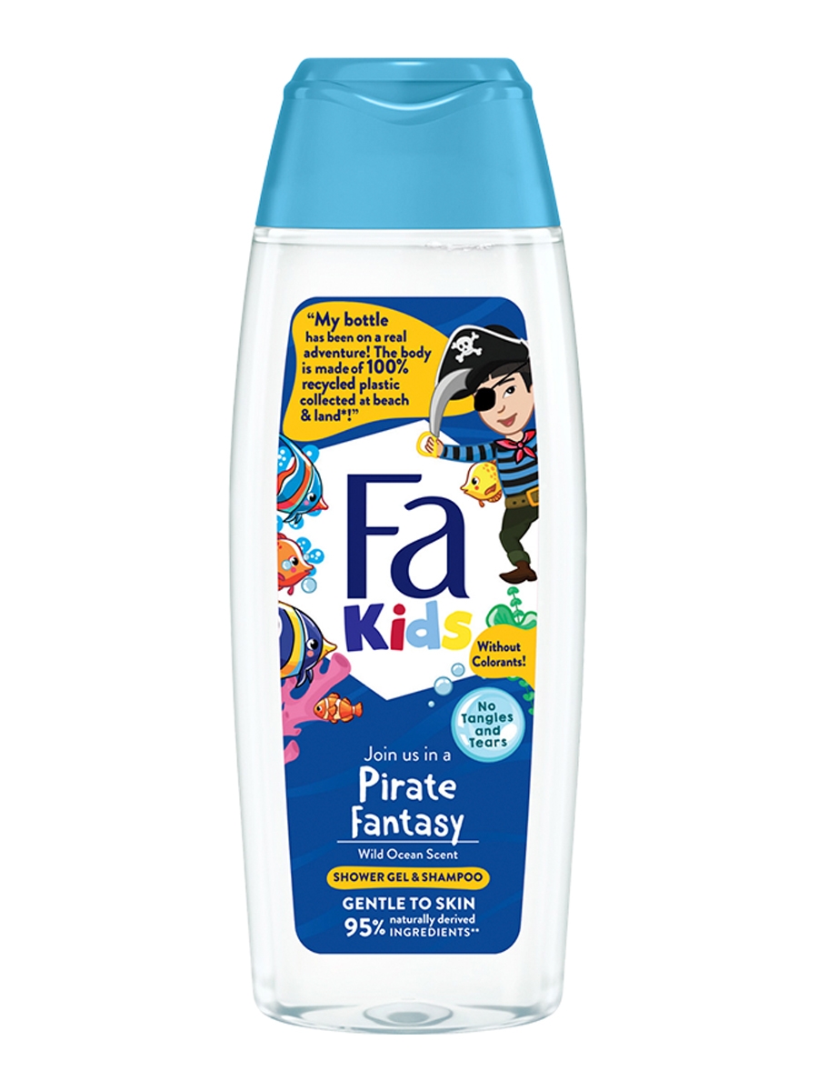 Baby Shampoo shower Gel Fa Kids Pirate Fantasy 250ml Sas am