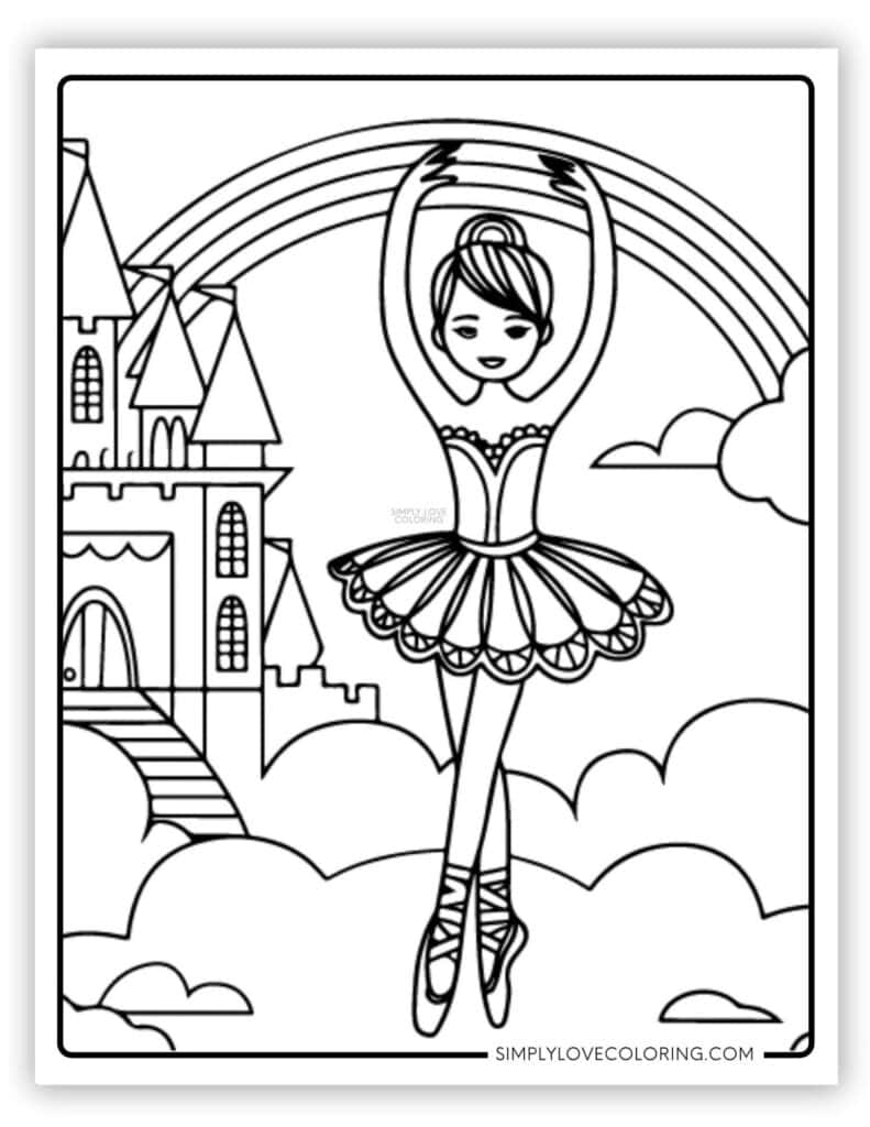 Ballerina Coloring Pages Free PDF Printables Simply Love Coloring Ballerina Coloring Pages Free PDF Printables Simply Love Coloring