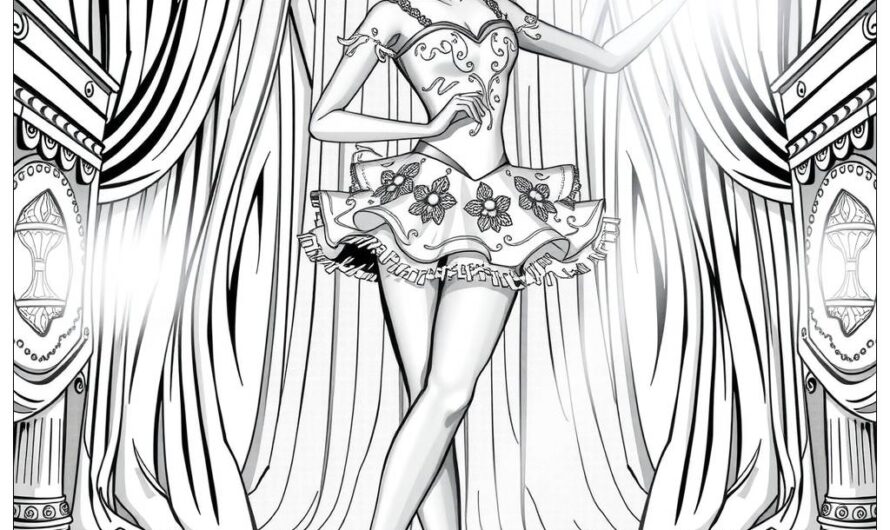 Ballerina Printable Coloring Pages
